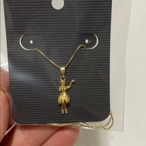 Hawaiian dancer necklace